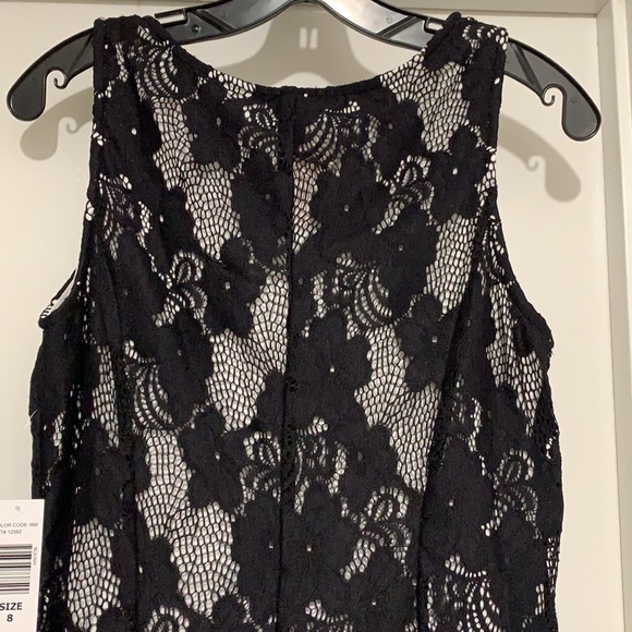 Tiana B. Black Lace Knit Dress - Picture 8 of 16